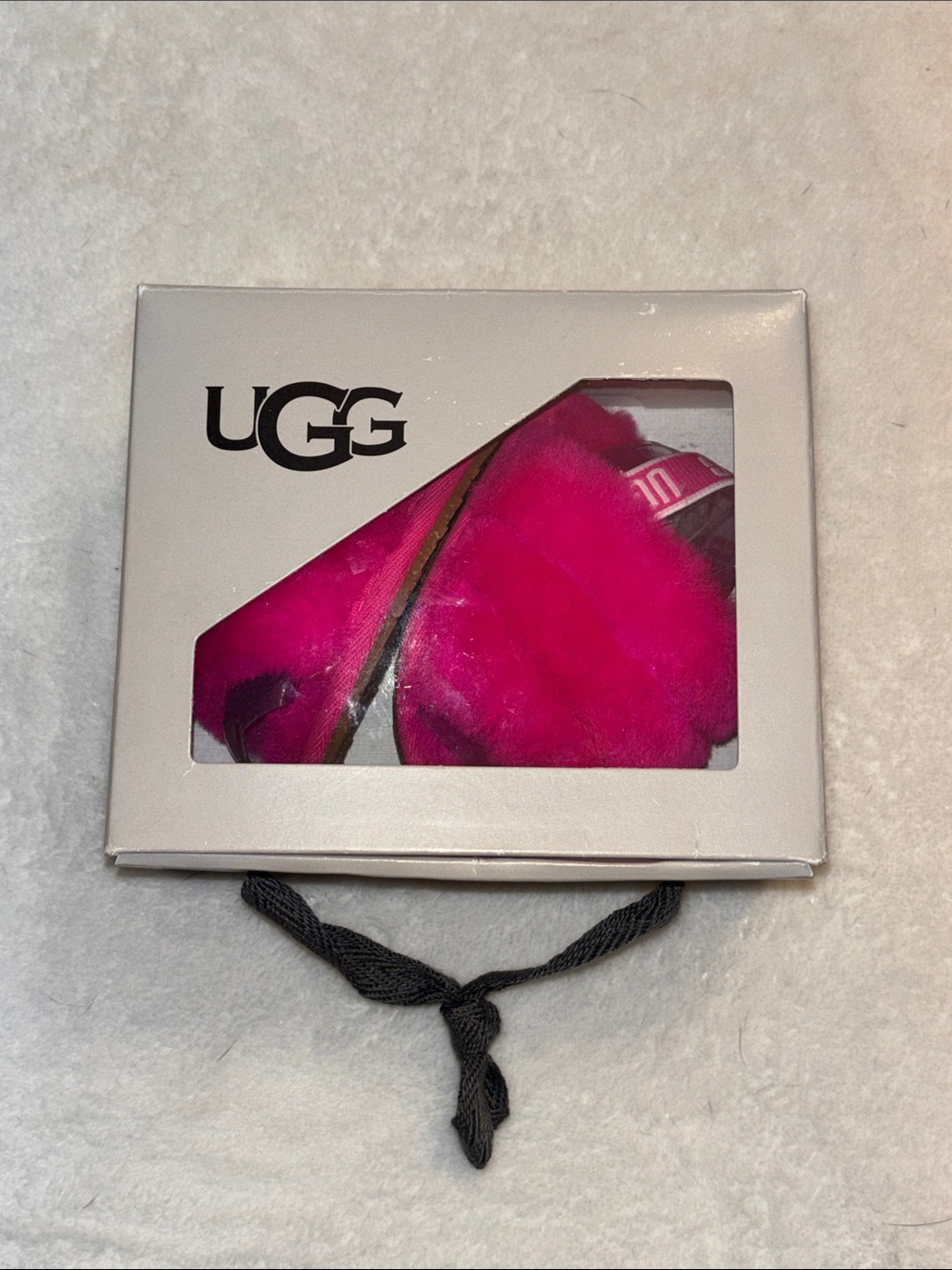 UGG Pink Fluff Yeah Slides